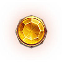 戰神賽特Ⅱ・金耀寶石圖騰，琥珀之核閃爍神光，象徵永恆能量與戰場榮耀。